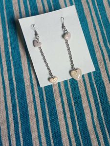 Heart Drop Earrings