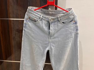 Zara Light Blue Denim Jeans