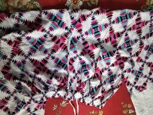 🤍beautiful thread work Patterned Palazzos
