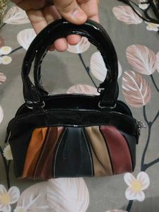 Chic Patchwork Handbag