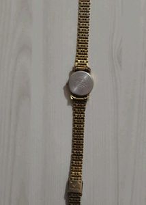 Sonata Gold Tone Watch