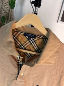 Burberry Long Sleeve Polo Shirt