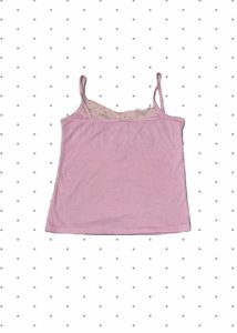 Cute Lace Trimmed Cami Top