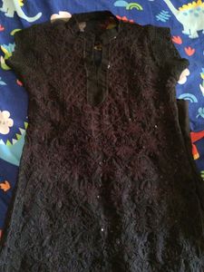 Black Kurti Set