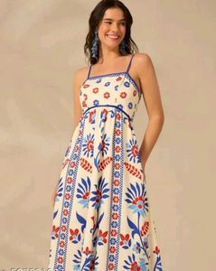Bohemian Floral Maxi Dress