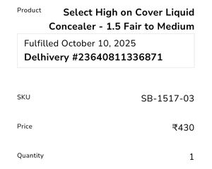 Brand New Swiss Beauty Select Concealer