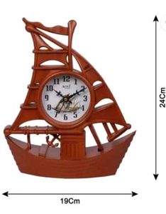 Vintage Ship Desk Clock