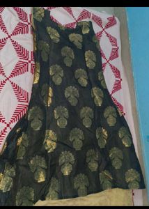 party golden black suit set