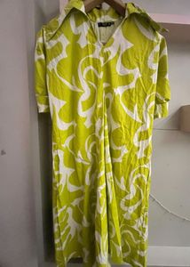MANGO pure cotton green Tunic