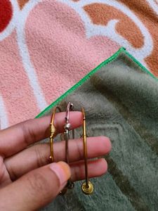 Set of 3 Metal Bangles