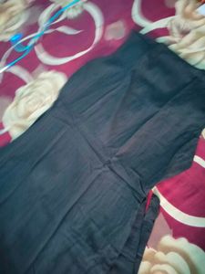 women black  Solid fit and flare dress