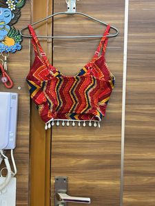 Stylish Ethnic Blouse with Shell Details