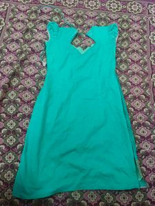 Elegant Teal Embroidered Kurta