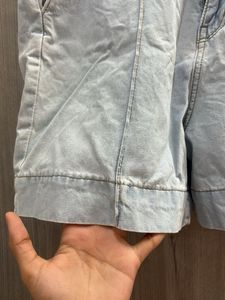 Light Wash Denim Shorts