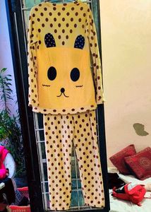 Very Cute&amp; Beautiful Woolen Night Dress
