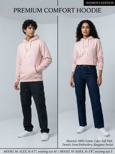 Unisex Premium Comfort Pink Hoodie