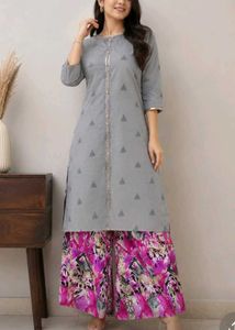 beautiful kurta and Palazzo
