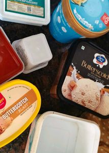 Assorted Ice Cream Tubs - Perfect for Dessert Love