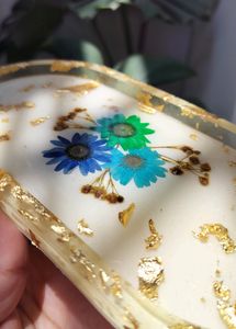 Handmade Floral Trinket Tray