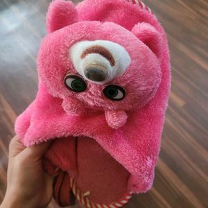 Cute Pink Animal Slippers