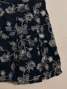 Floral Print Skirt