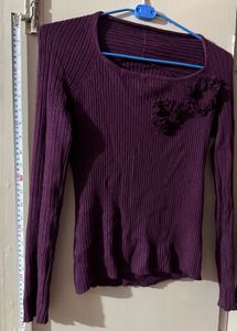 unique neckline sweater