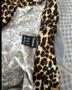 Animal Print Mini Dress