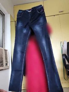 Blue Wash Denim Jeans