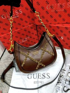 GUESS* *DEA 4G LOGO-PRINTED SHOULDER BAG*