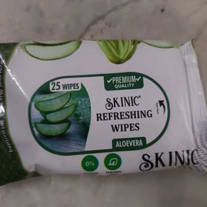 Skinic Refreshing Wipes Combo Pack of 3