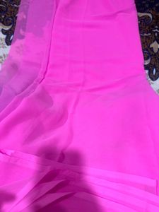 Elegant Pink Saree