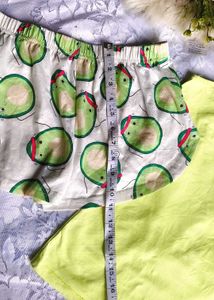 Cute Avocado Pajama Set