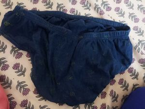 Comfortable Blue Cotton Briefs