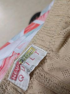 Cozy Beige Textured Leggings