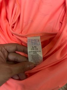 Bright Orange Bikini Bottom skort