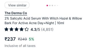 The Derma Co. 2% Salicylic Acid Face Serum