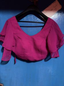 Elegant Pink Blouse