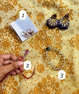 Trendy jewellery set(5 pieces in total u get)