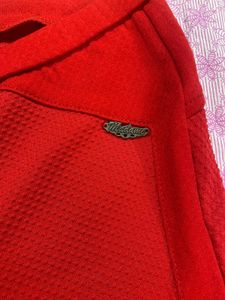 Vibrant Red Women's Pants