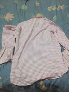 Classic Pink Checkered Shirt