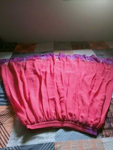 Pink &amp; Purple Ombre Lehenga Choli Set