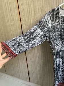 Stylish Printed Biba Kurta