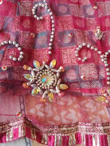 Embroidered Red Lehenga Choli