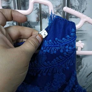 Sparkling🅰️ Blue Tulle Party Dress