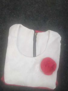 Red and White Baby Dress