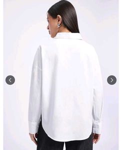 High-Low oversized shirt