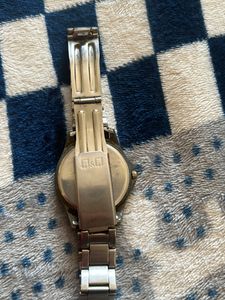 *Quartz Men Silver Stainless Watch