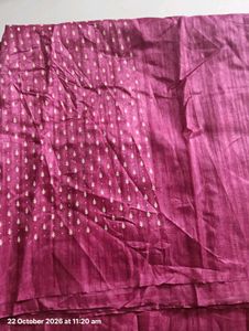 Vibrant Pink saree