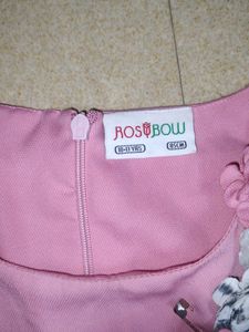 Cute Pink Top &amp; Culottes Set