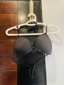 black sexy bralette
